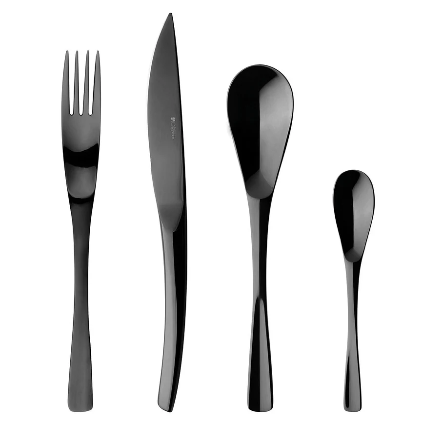 Degrenne Xy Collection Black Mirror Fork dessert